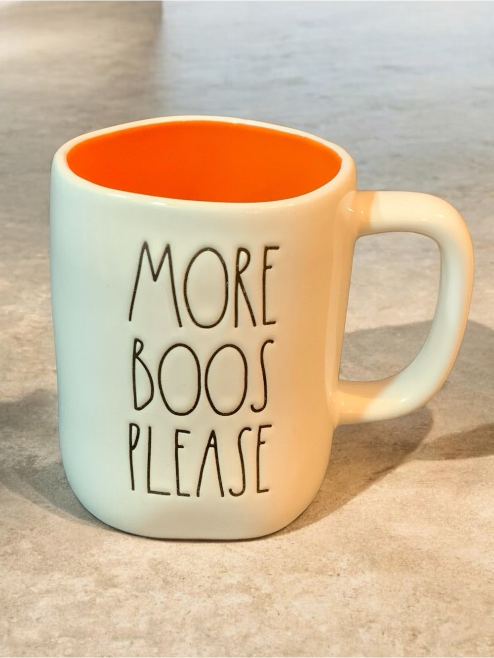 Rae Dunn 'MORE BOOS PLEASE' Mug - Picture 1 of 7